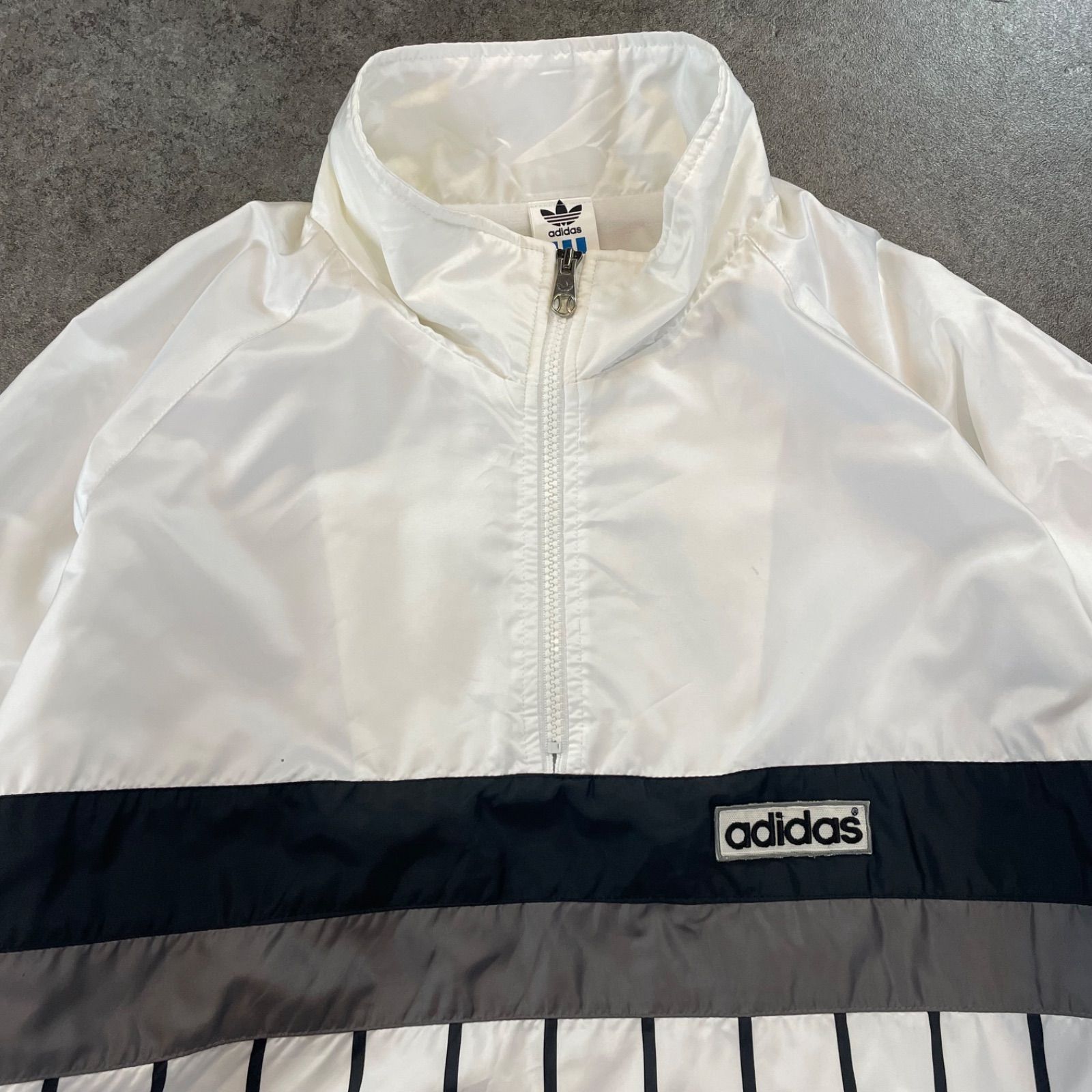 日本製 90s Vintage ADIDAS DESCENTE Pullover Jacket Half Zip 