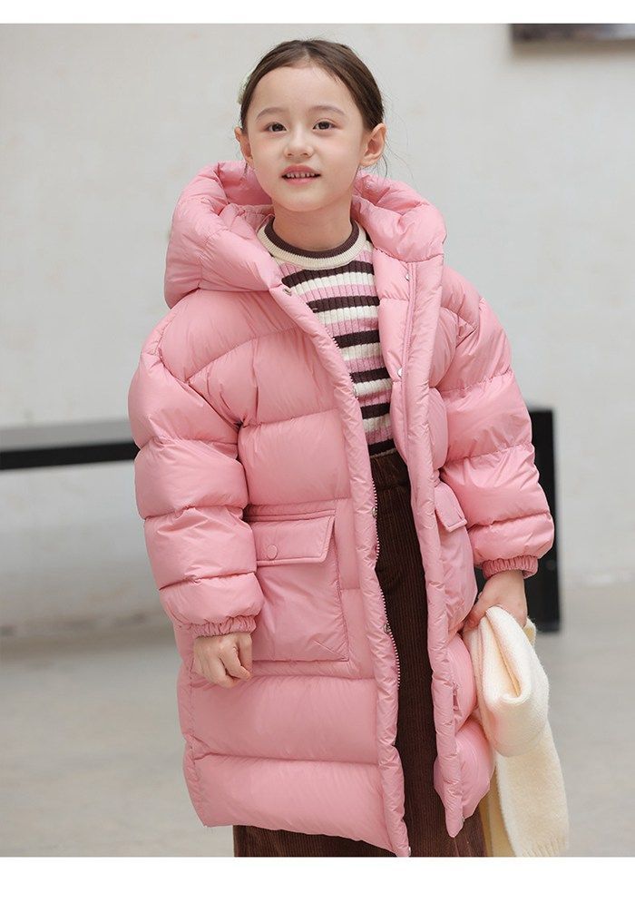 キッズ服(100cm~) ダウンコート 子供服 女の子 ダウン ダウンジャケット キッズ 防寒 ジャケット 子供 服 女の子 フード付き 通学 キッズ服 防寒 秋冬 ジュニア アウター 冬 通園 韓国子供服 お出かけ kubuqi04☆DZ30