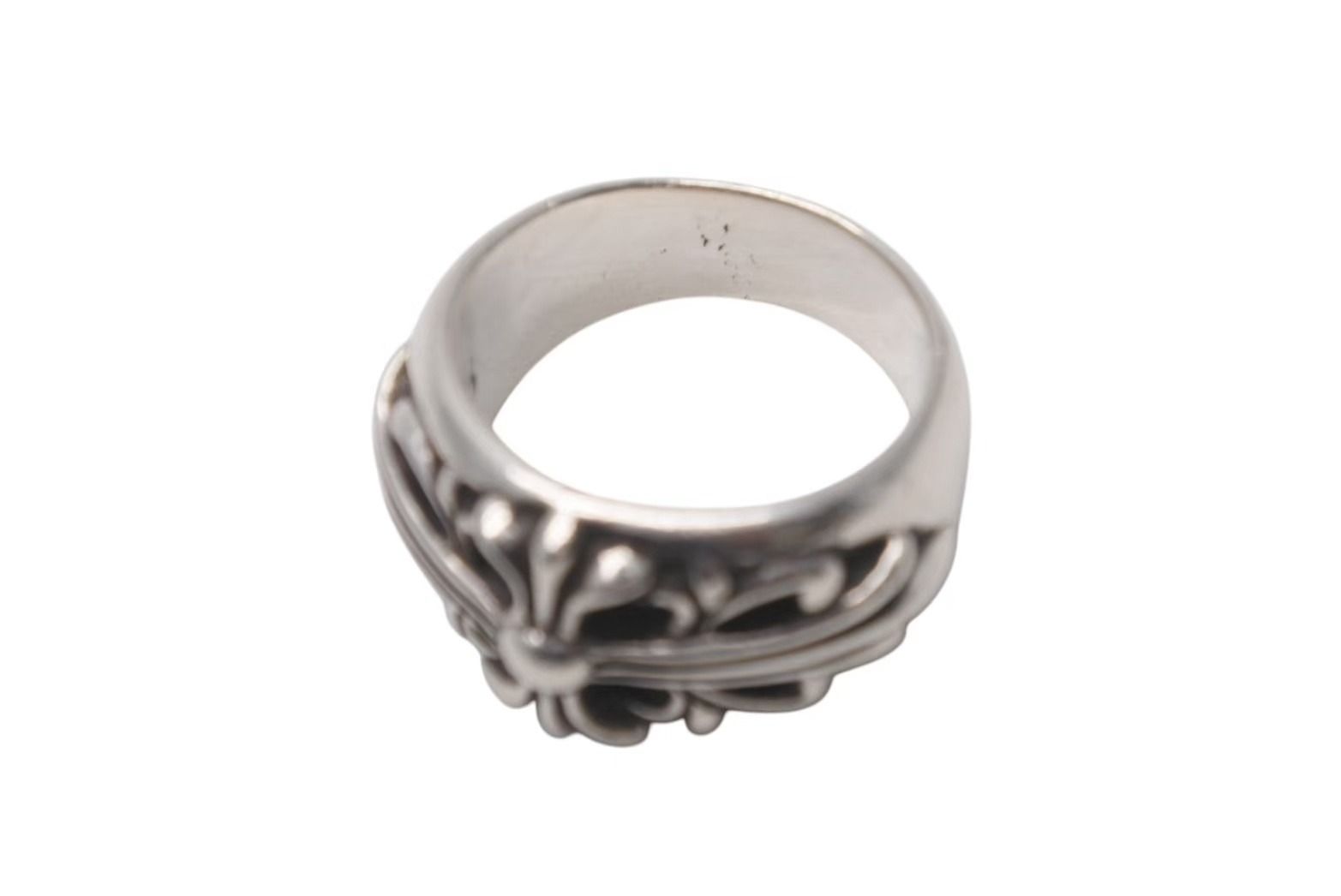 CHROME HEARTS クロムハーツ フローラルクロス リング 指輪