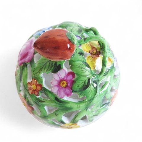 HEREND ヘレンド ファンタジー 割引 ボンボニエール 透かしボンボン