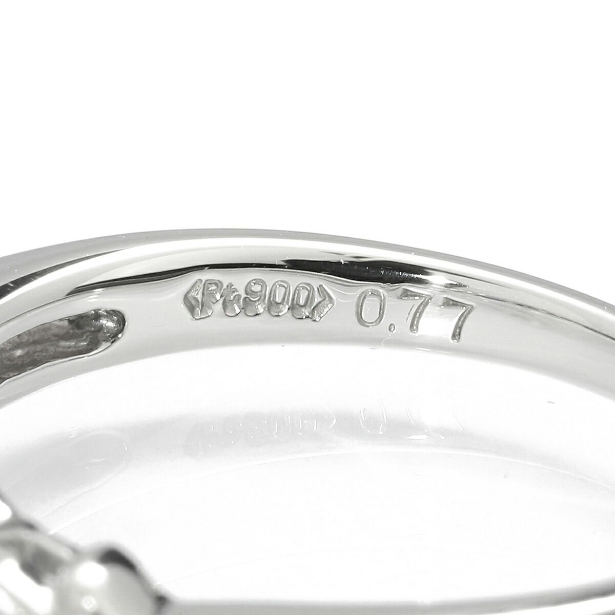 サファイヤ　ダイアモンド　プラチナ　リング　 約12号 サファイア 0.77ct ダイヤモンド プラチナ Pt900 リング 指輪 12