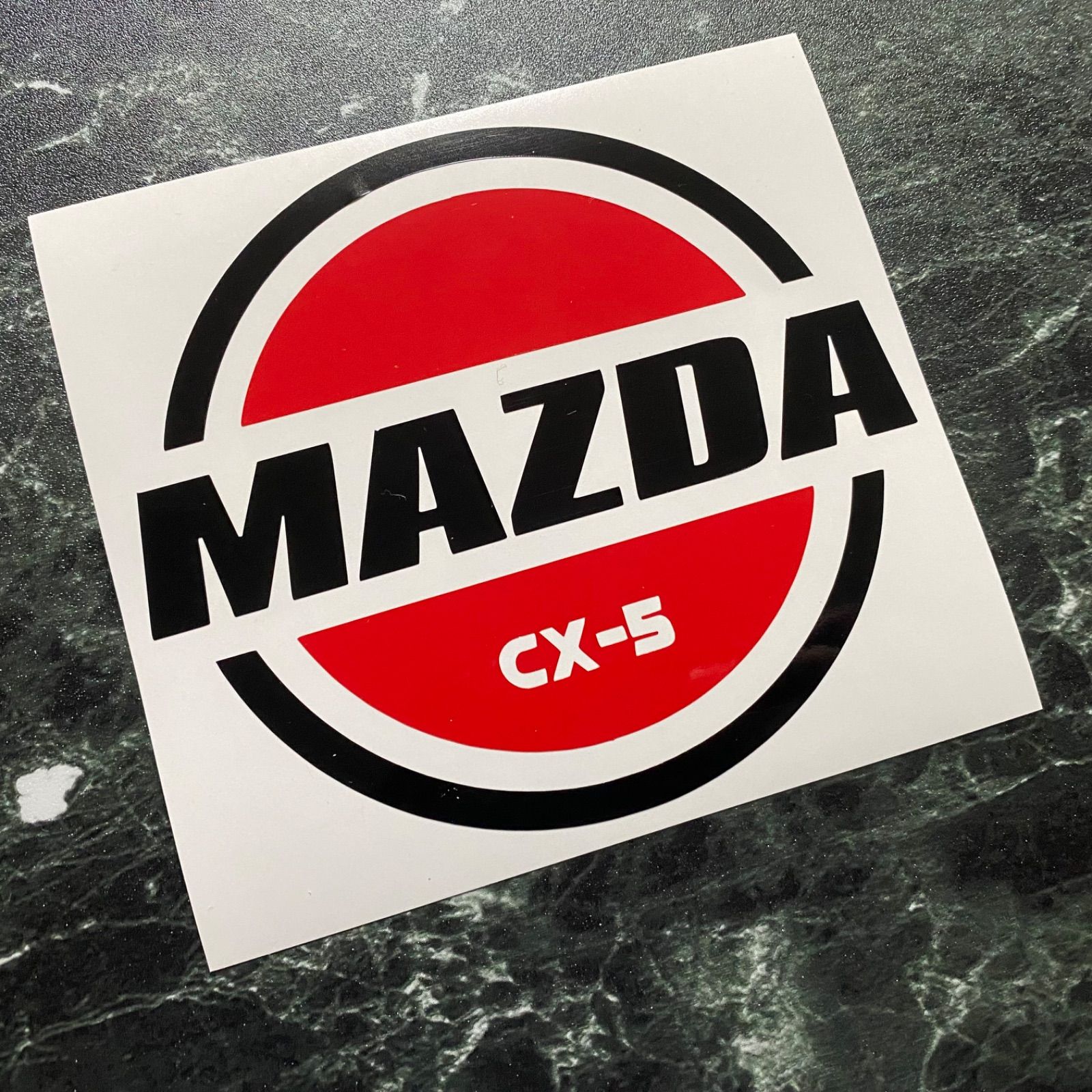 2色 MAZDA カッティングステッカー CX-5 タイプ カラー選択可能 車種 
