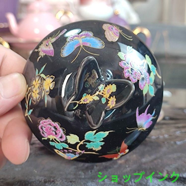 未使用品 饕餮紋三才蓋碗 中国茶器 景徳鎮 蓋付き茶器 飲茶食器 未使用