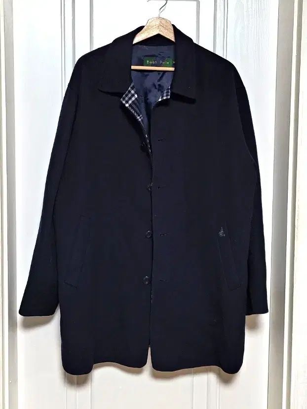 【雷市場（ポンジャン）商品韓国直送】 BEAN POLE(ビーンポール) メンズ ウール コート ダークネイビー