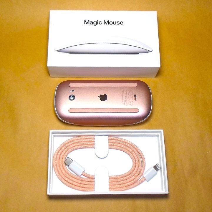 Apple Magic Mouse -Pink . iMac付属de限定色ピンクSP - メルカリ