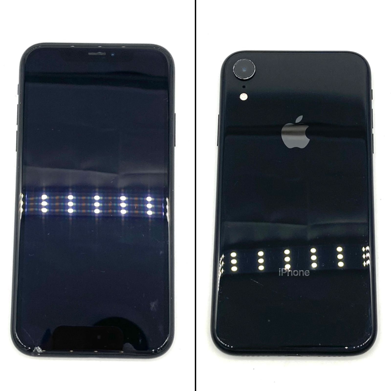▽【ジャンク品】SIMロック解除(docomo) iPhoneXR 64GB ブラック 