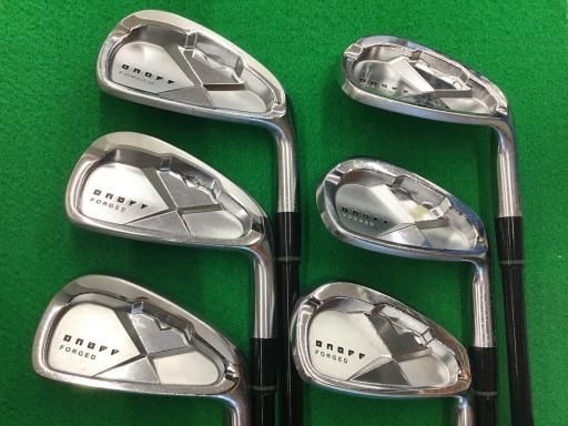 中古】 グローブライド ONOFF FORGED(2013) 6S アイアンセット