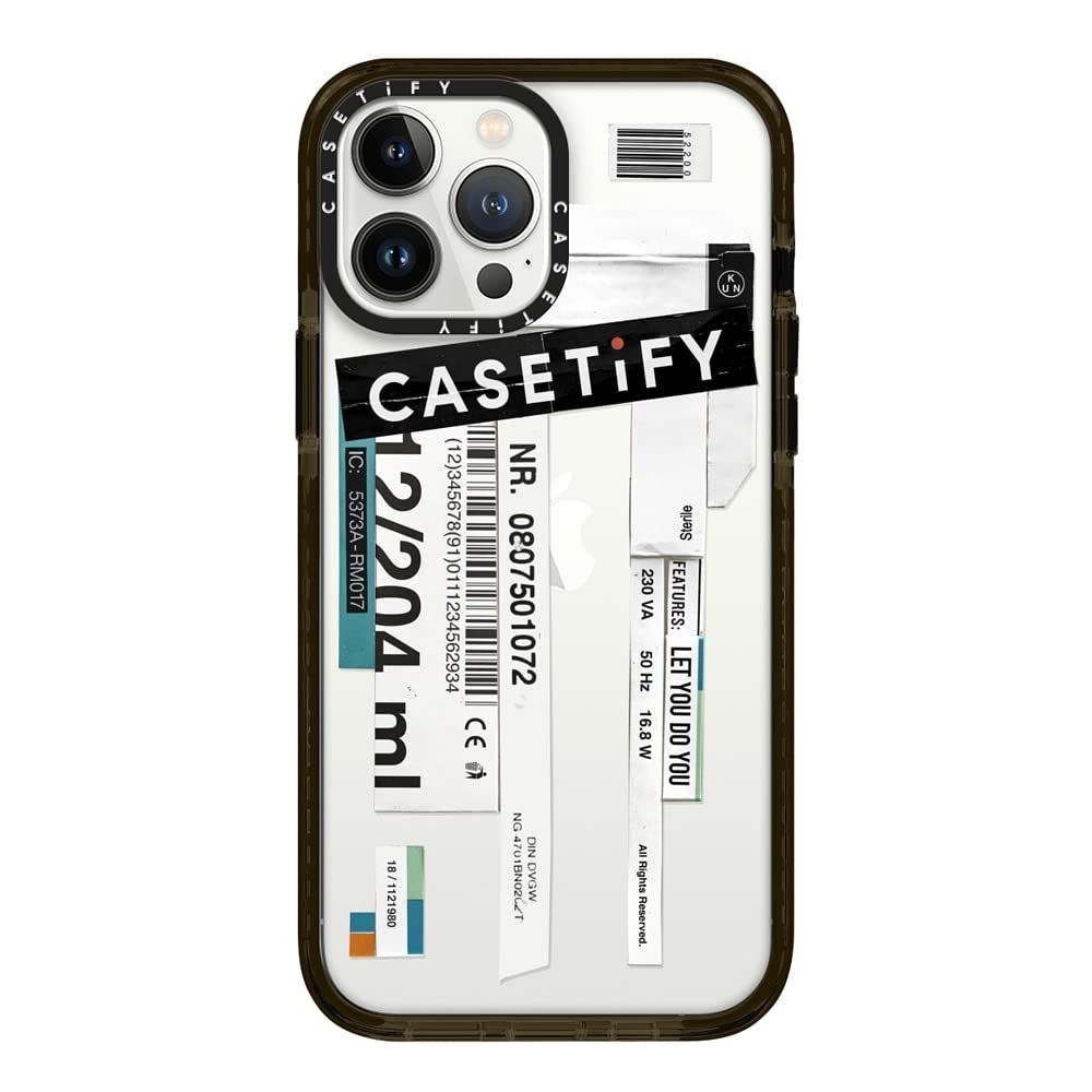 casetify iPhone13ケース ブラック - モバイルケース