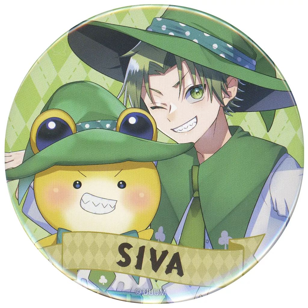 中古】バッジ・ピンズ シヴァ(カラフルピーチ) 缶バッジ 「落ちた先は