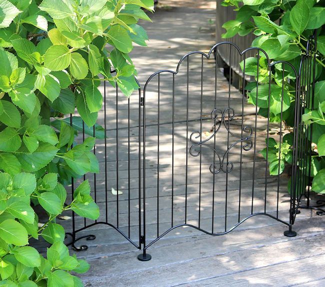 折り畳み式アイアンゲート アイアンフェンス