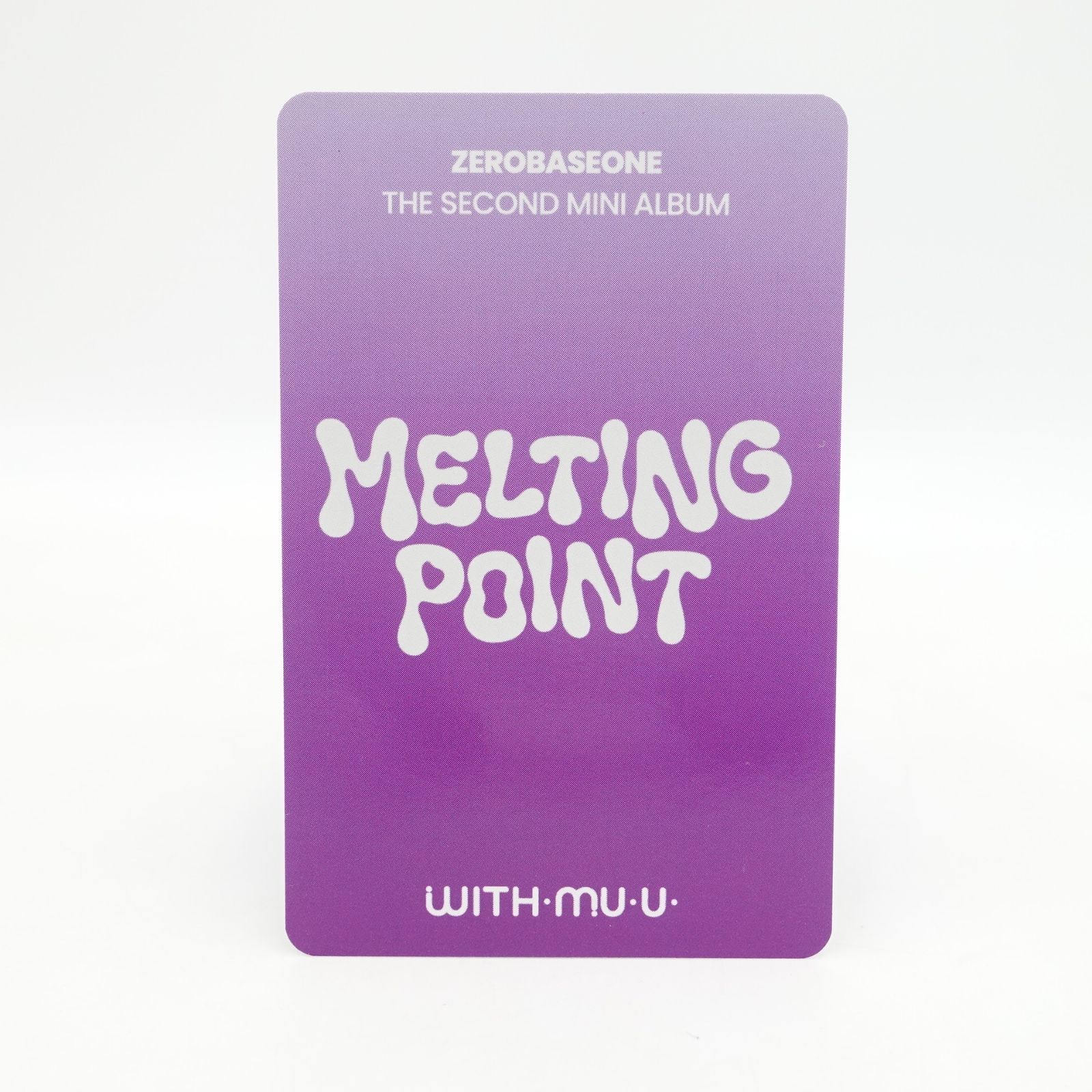 ZEROBASEONE リッキー MELTING POINT withmuu ラッキードロー