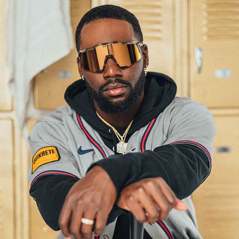 100% サングラス speedcraft マイケル・ハリス2世 モデル 100