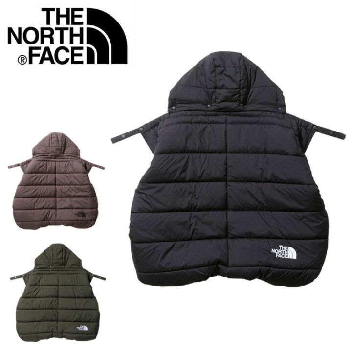 THE NORTH FACE ベビーシェルブランケットブラックキッズ/ベビー