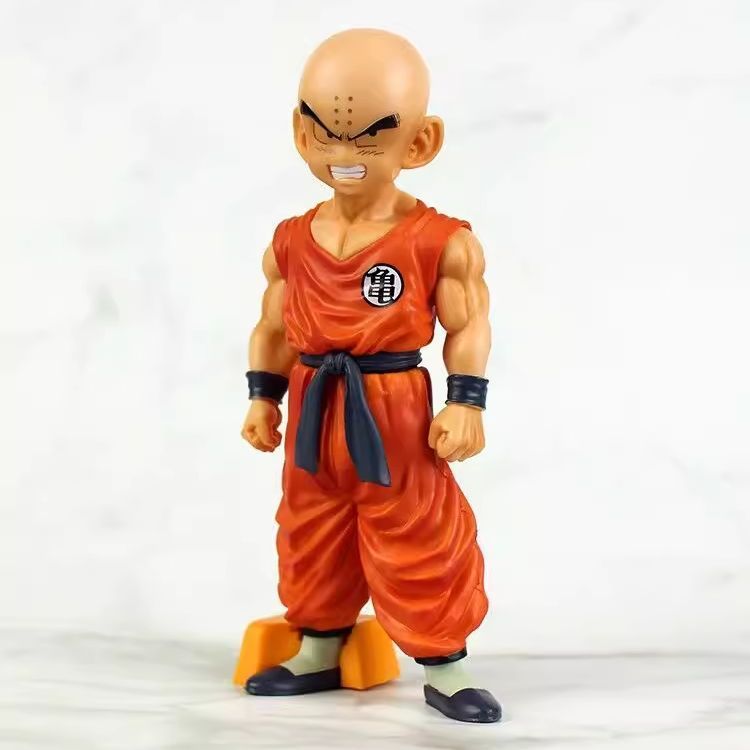 新品未使用ドラゴンボール クリリン フィギュア モデル 高さ約17cm
