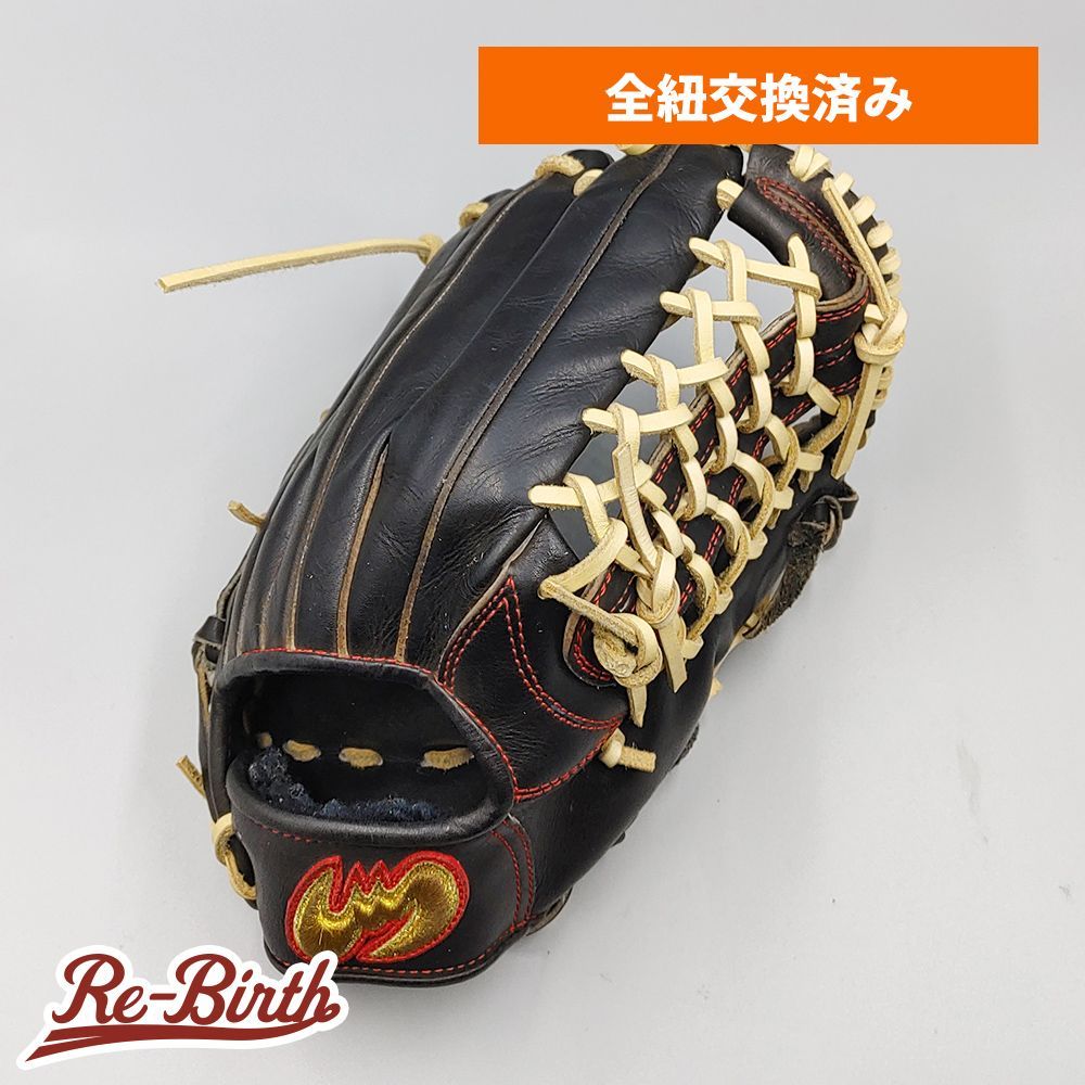 全紐交換済み 高校野球対応 ジームス 硬式グローブ | 外野手用 型付け済み Zeems グラブ WE1248