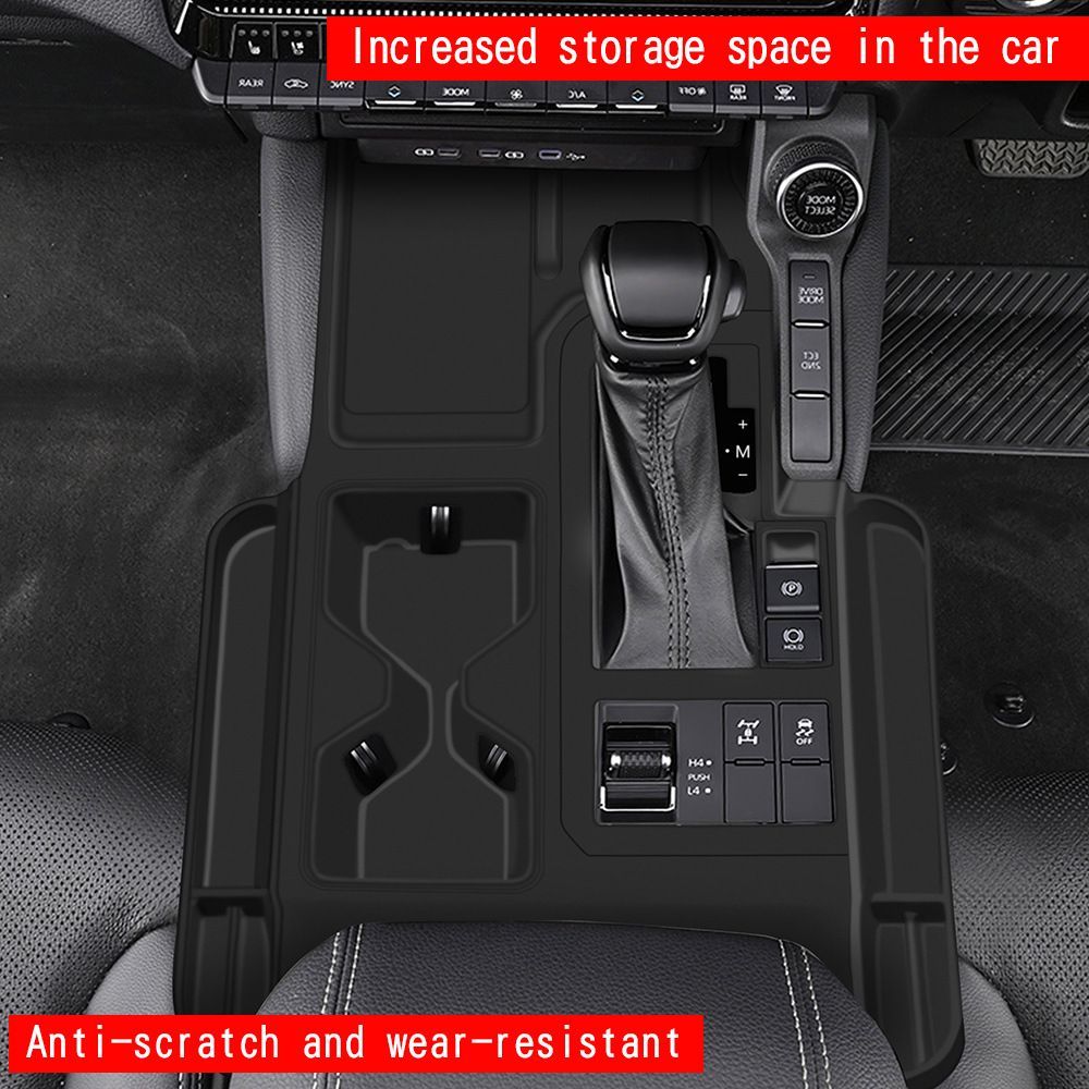 式 トヨタ プラド LC250 右ハンドル シリコン製シフトパネルマット 中央コンソールパッド 車内保護 傷防止 1点セット FFCRYSTALESIA_COM