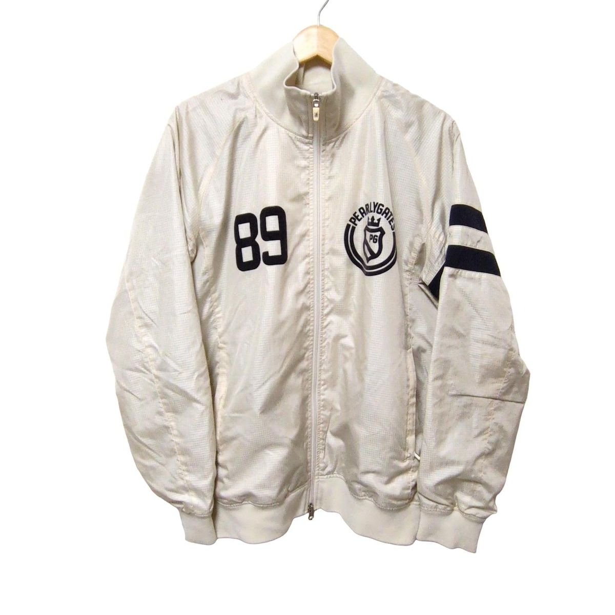 PEARLY GATES(パーリーゲイツ) ブルゾン サイズ5 XL メンズ美品 - 黒