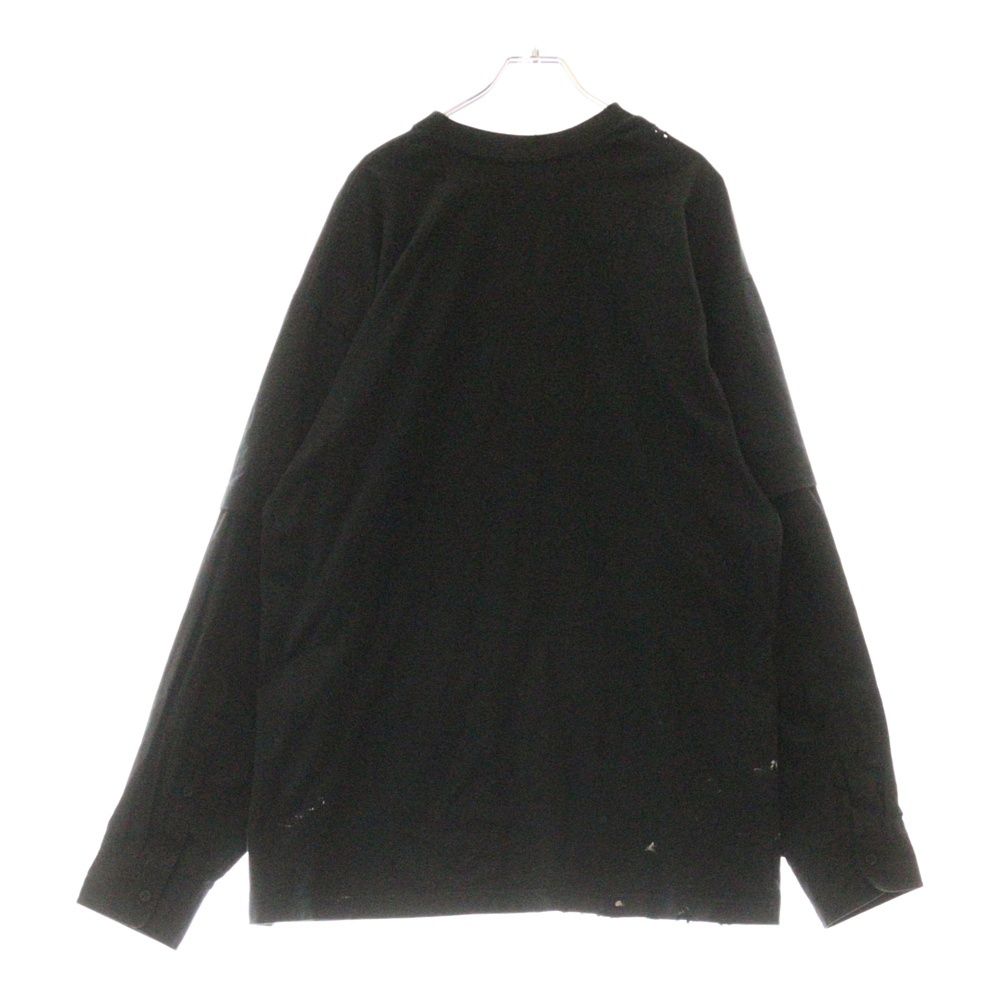 BALENCIAGA (バレンシアガ) 22AW メタルロゴ シャツレイヤード