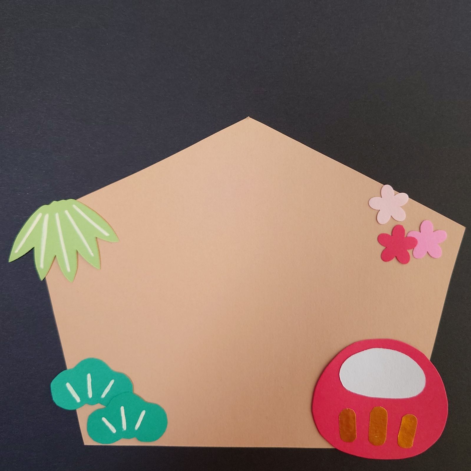 正月 壁面飾り 絵馬 製作キット 10枚セット~ 1月 だるま 正月 壁面飾り 絵馬 製作キット 10枚セット~ 1月 だるま