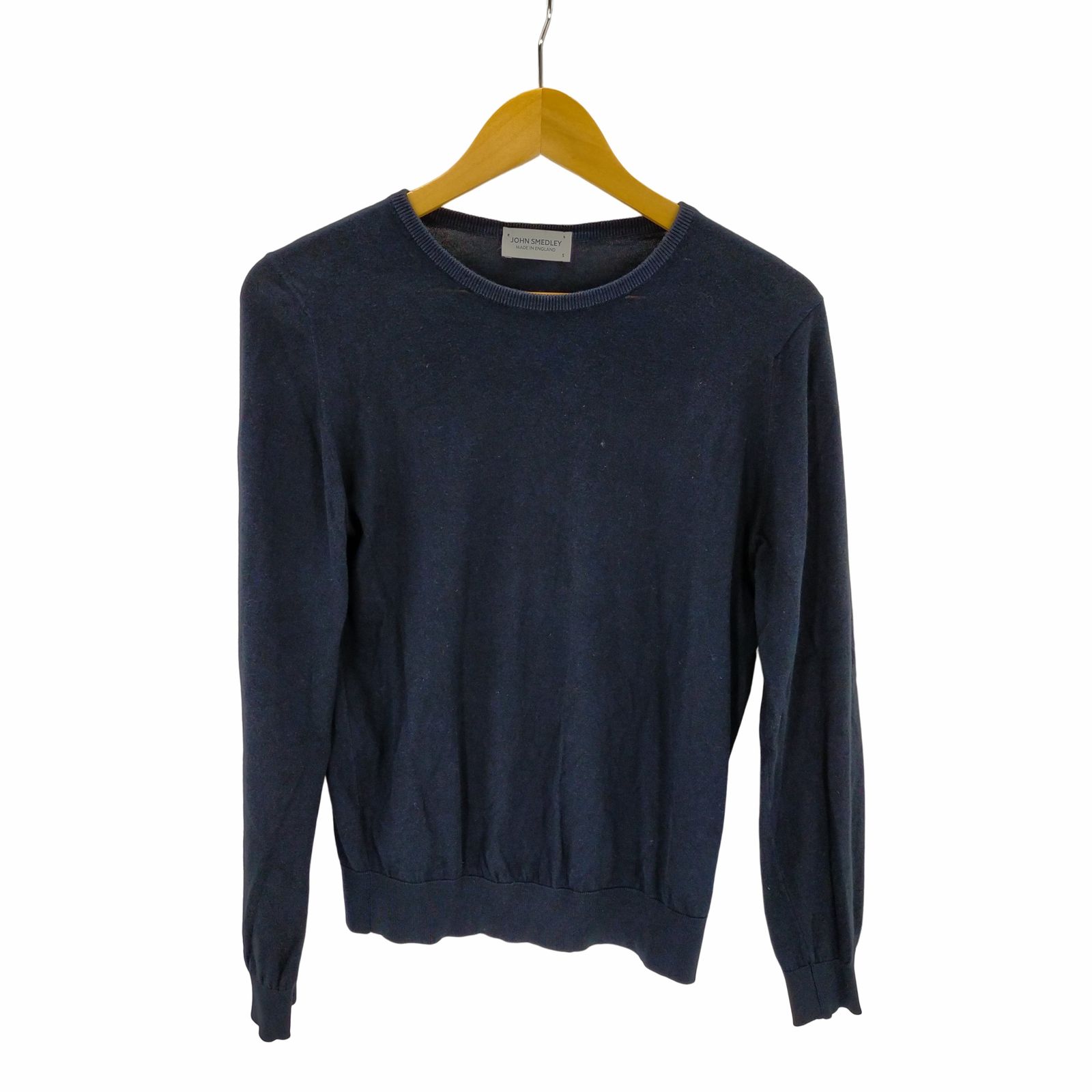 ジョンスメドレー JOHN SMEDLEY 24ゲージ コットン ボートネック