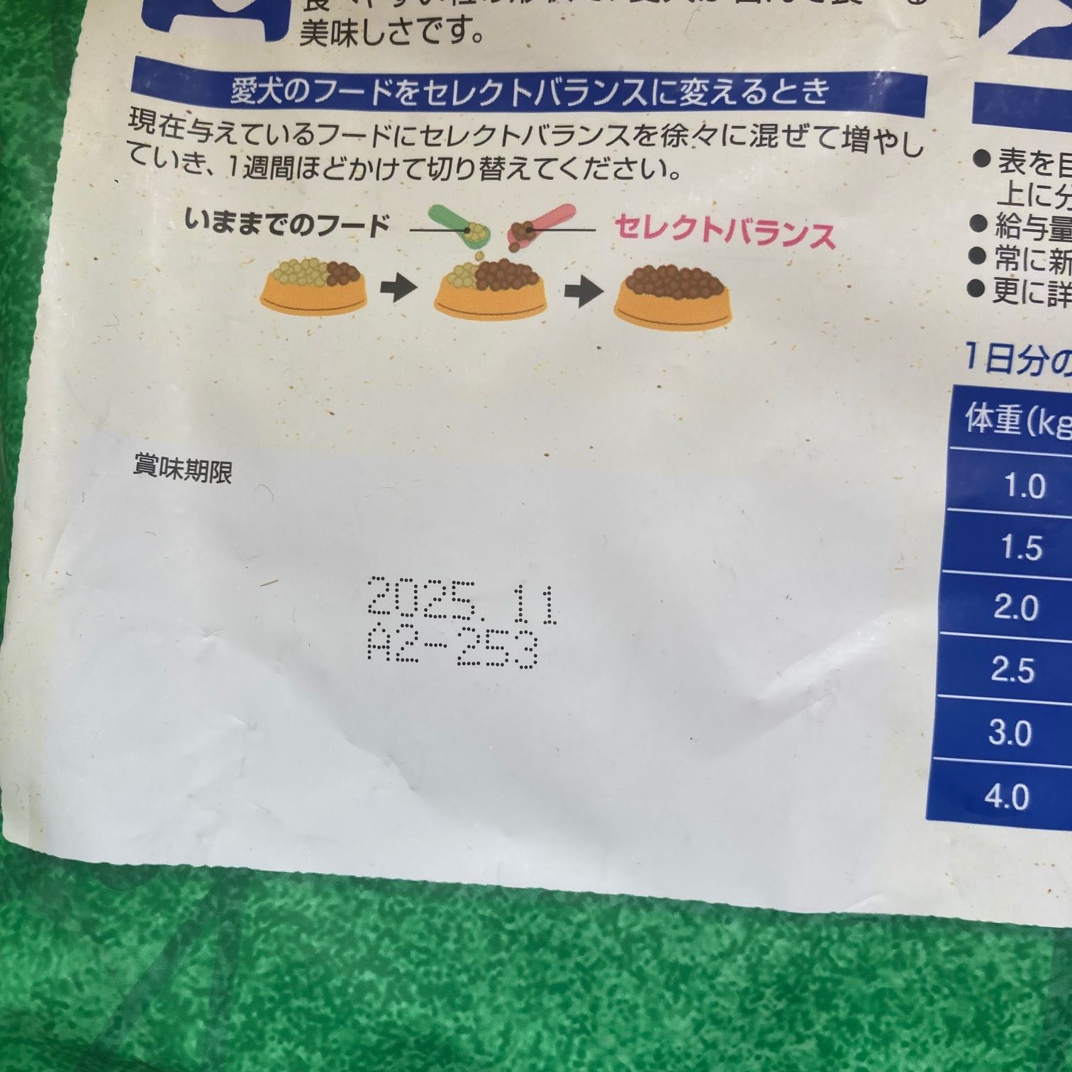 セレクトバランス エイジングケア ラム 小粒 3kg 7才以上の成犬