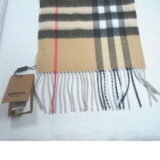 ○新品/正規品○ Burberry コントラスト チェック カシミア マフラー