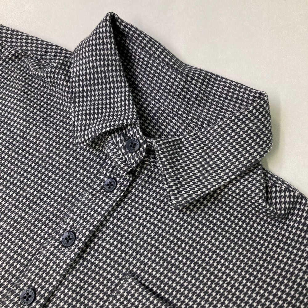 【美品】PEARLY GATES ポロシャツ 千鳥柄 サイズ0 サイズ：0 PEARLY GATES パーリーゲイツ 2024年モデル 長袖
