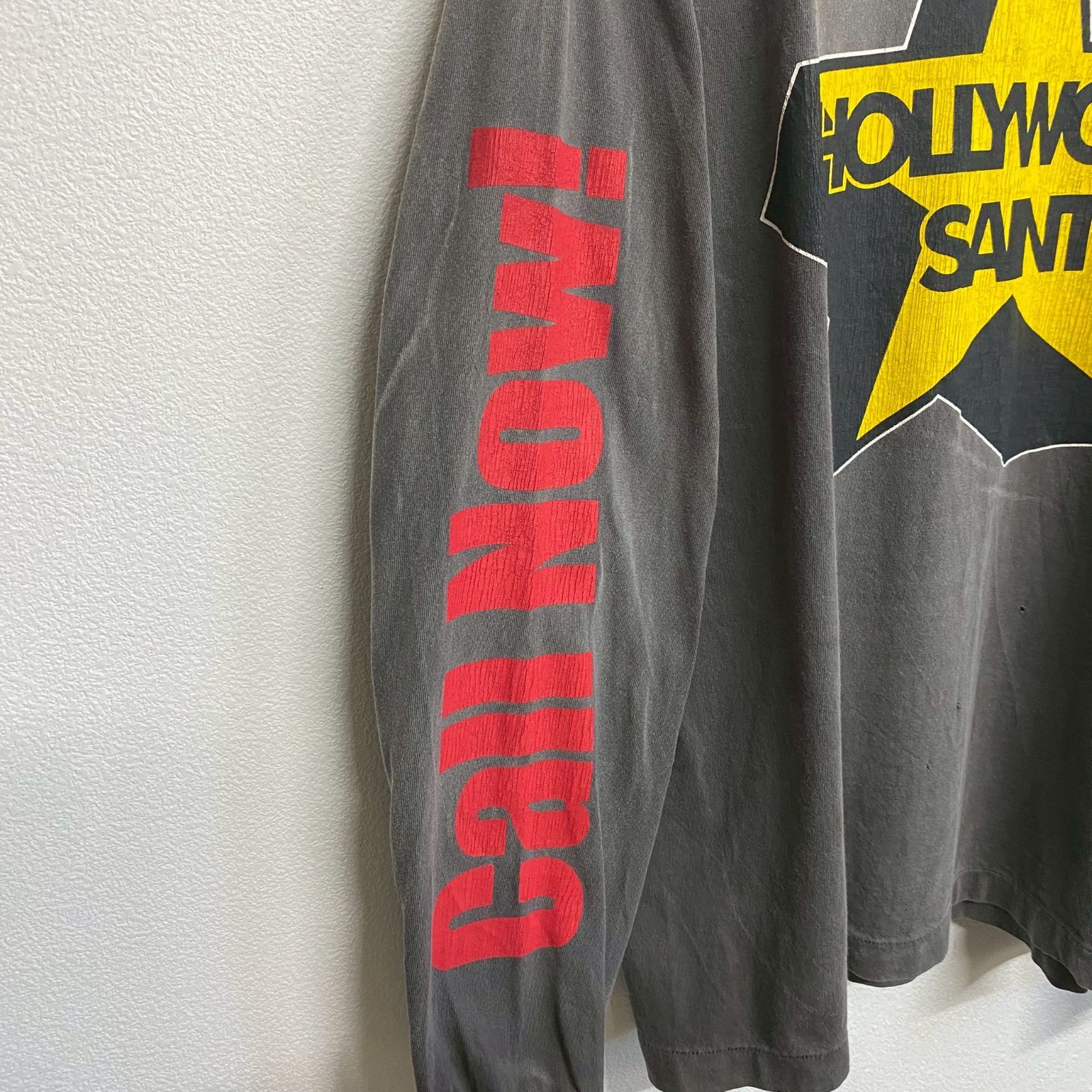 HOLLYWOOD SAINT 長袖カットソー XL 黒 HOLLYWOOD SAINT 長袖
