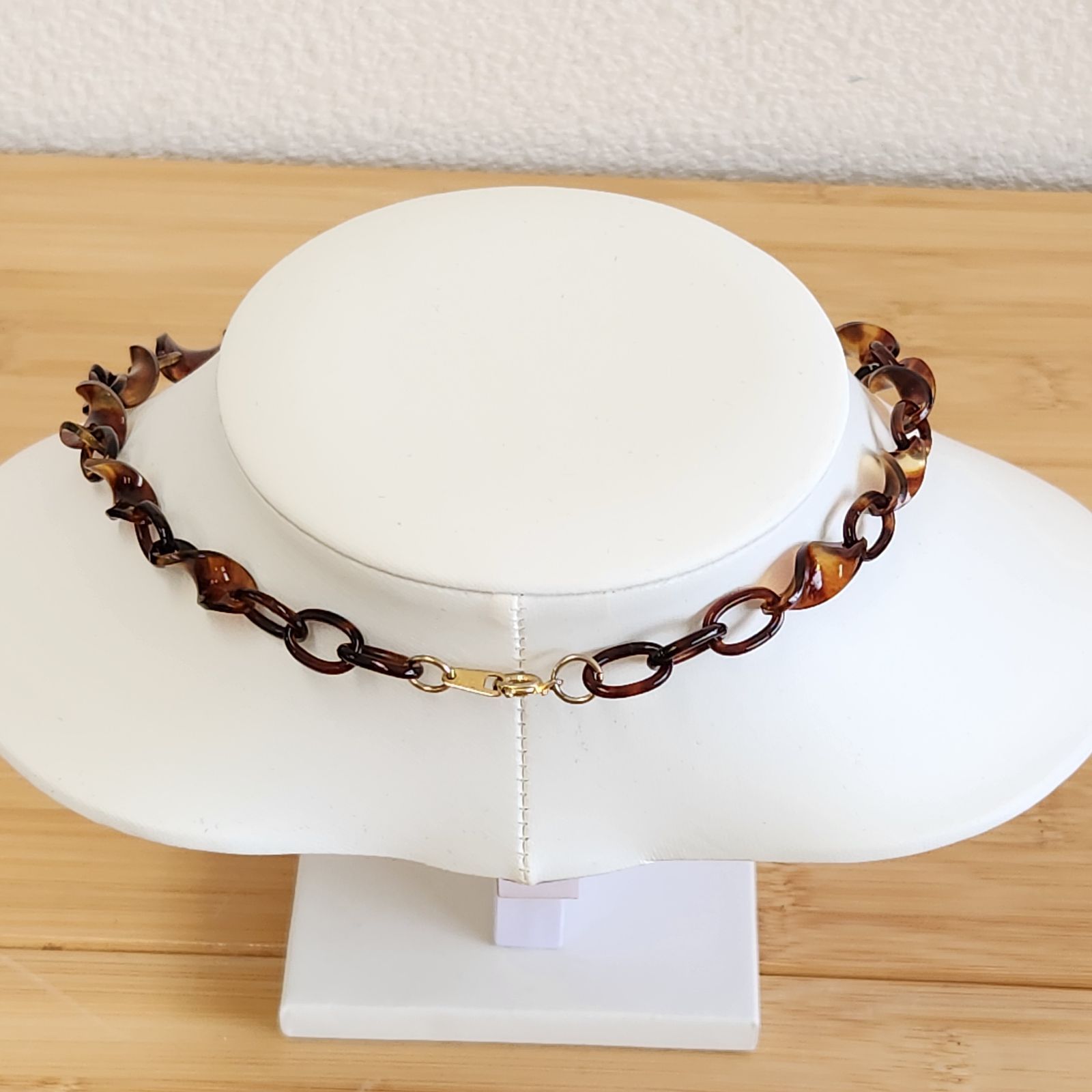 美品】本鼈甲 デザインネックレス 本べっ甲 ネックレス - メルカリ