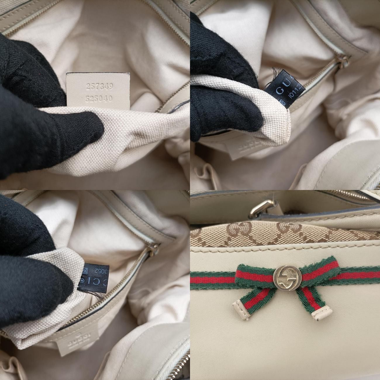 トートベージュ×マルチ キャンバス×レザー257349I011253052