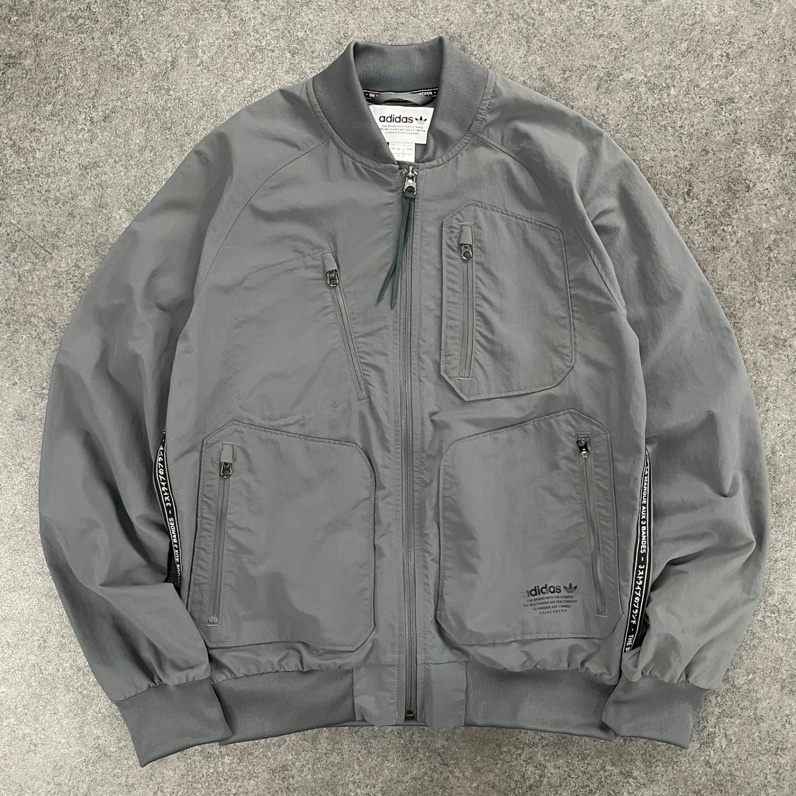adidas originals Urban Track Bomber Jacket Gray アディダス 