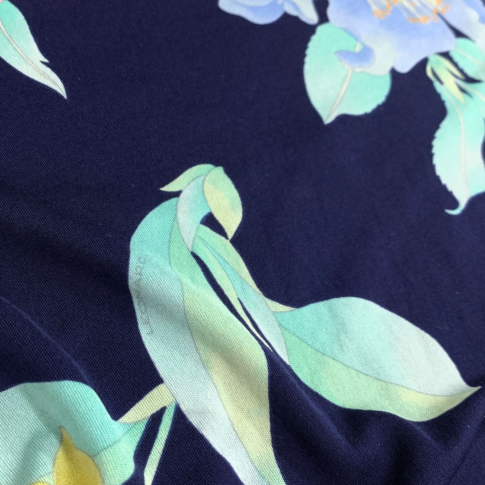 LEONARD PARIS レオナール シルクプリントTシャツ インポート