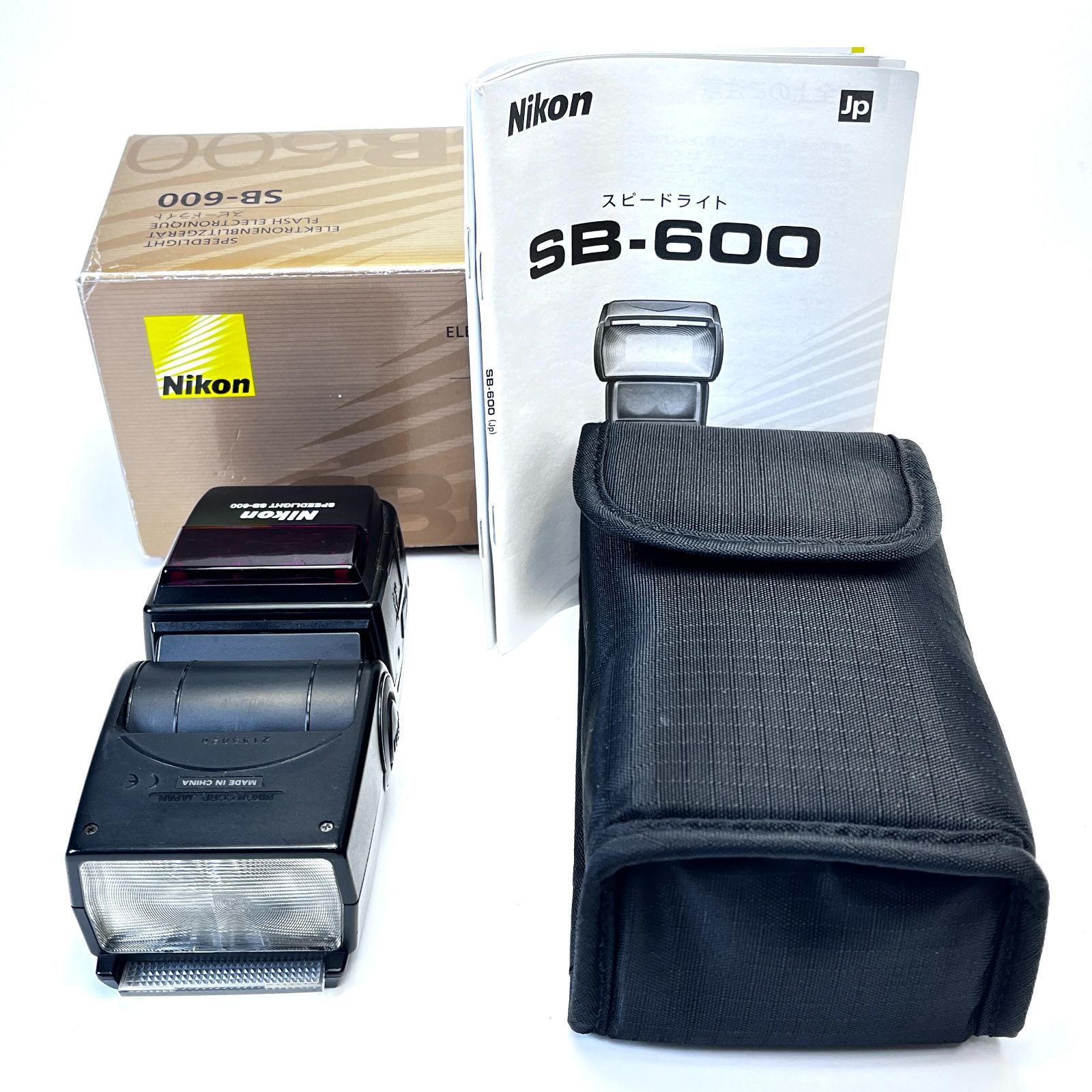 Nikon スピードライト SB-600 外部フラッシュ 元箱・ケース