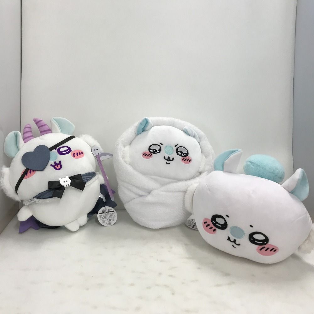 02w08188 ちいかわ ぬいぐるみ 約13点 古本屋 カニちゃん ウサギ