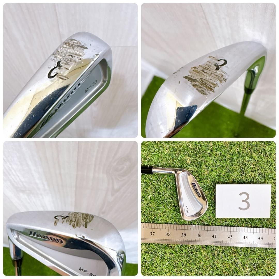 レフティ MIZUNO MP-30 ミズノ メンズアイアン 8本 S 左利き レフティ MIZUNO MP-30 ミズノ メンズアイアン 8本 S 左利き レフティ