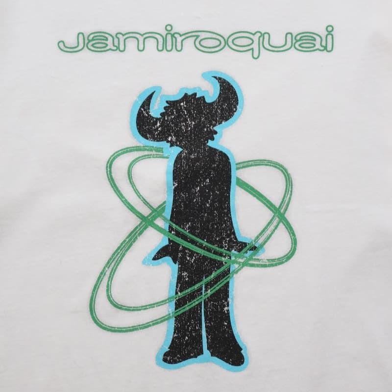 新品 メンズ ジャミロクワイ Jamiroquai バッファローマン プリント