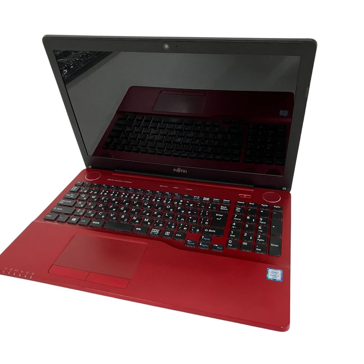バッテリー最大容量69% FUJITSU LIFEBOOK AH53|X FMVA53XRG i7-6700HQ メモリ8GB HDD1TB Win11Home 富士通 ノートPC 訳あり B10472000