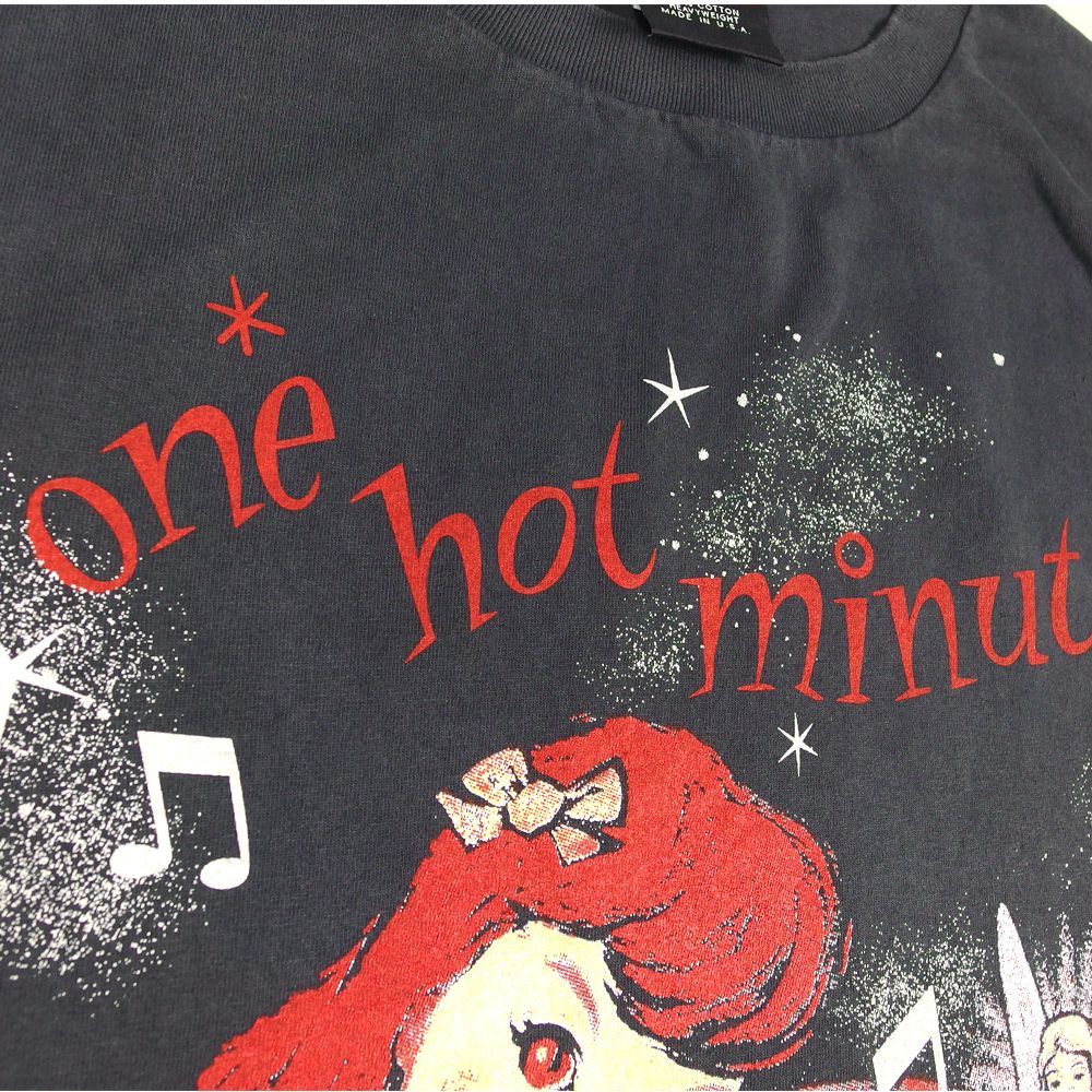 未使用　レッチリTシャツ　バンドT レッドホットチリペッパーズ 半袖Tシャツ レッドホットチリペッパー レッチリ Tシャツ 半袖 白 黒 90年代