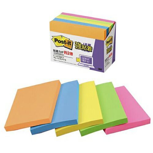 まとめ ふせん スリーエム ポスト イット Ｒ 製品 ５個入 アソート 657-5SSAN 4547452939480 ●５個入 1箱 ×10セット