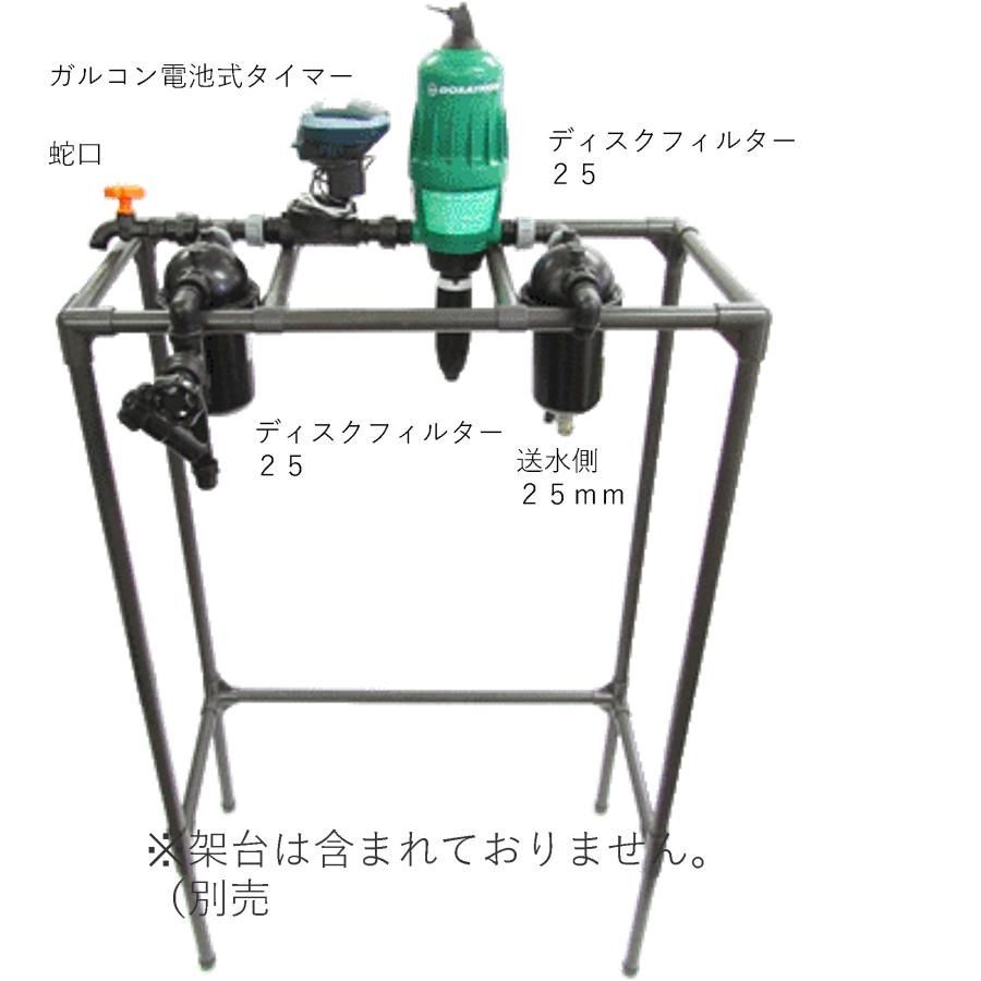 液肥混入器 ドサトロンD-3GL ＤＲ０６ＧＬタイプ ２０ｍｍシステム