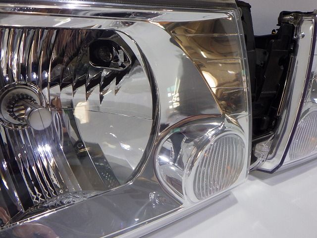 タウンボックス ヘッドライト左右 ハロゲン U61 U62 レベ付 P5701 コーティング クリッパー 251003061 FFCRYSTALESIA_COM
