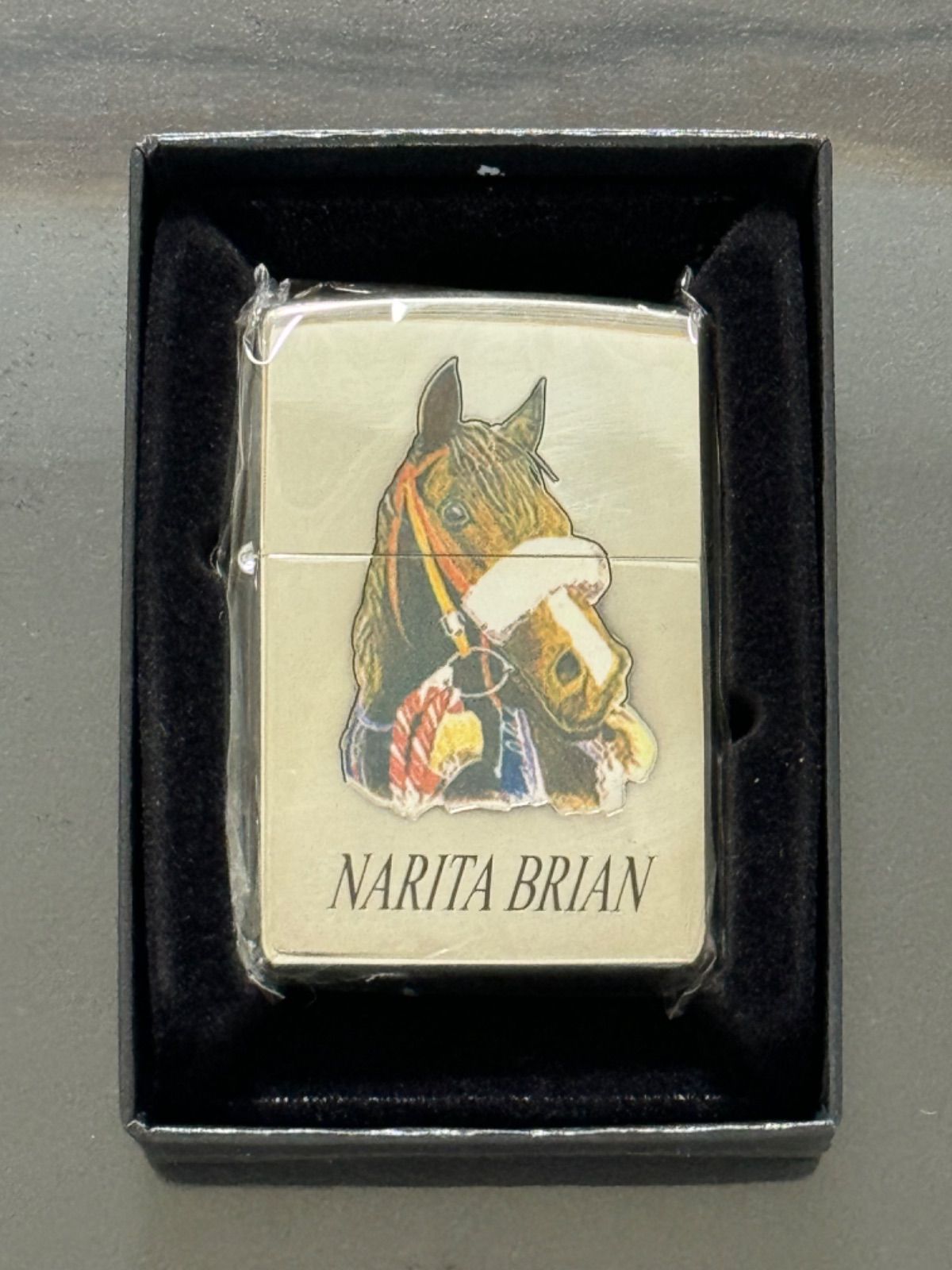 zippo NARITA BRIAN GOLD ナリタブライアン ゴールド 年代物
