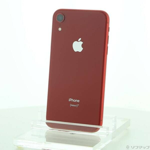 〔 〕iPhoneXR 256GB プロダクトレッド NT0X2J A SIMフリー 258