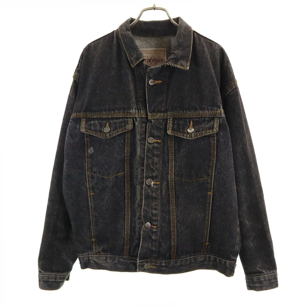 ラングラー デニムジャケット 33 ブラック系 Wrangler ジージャン