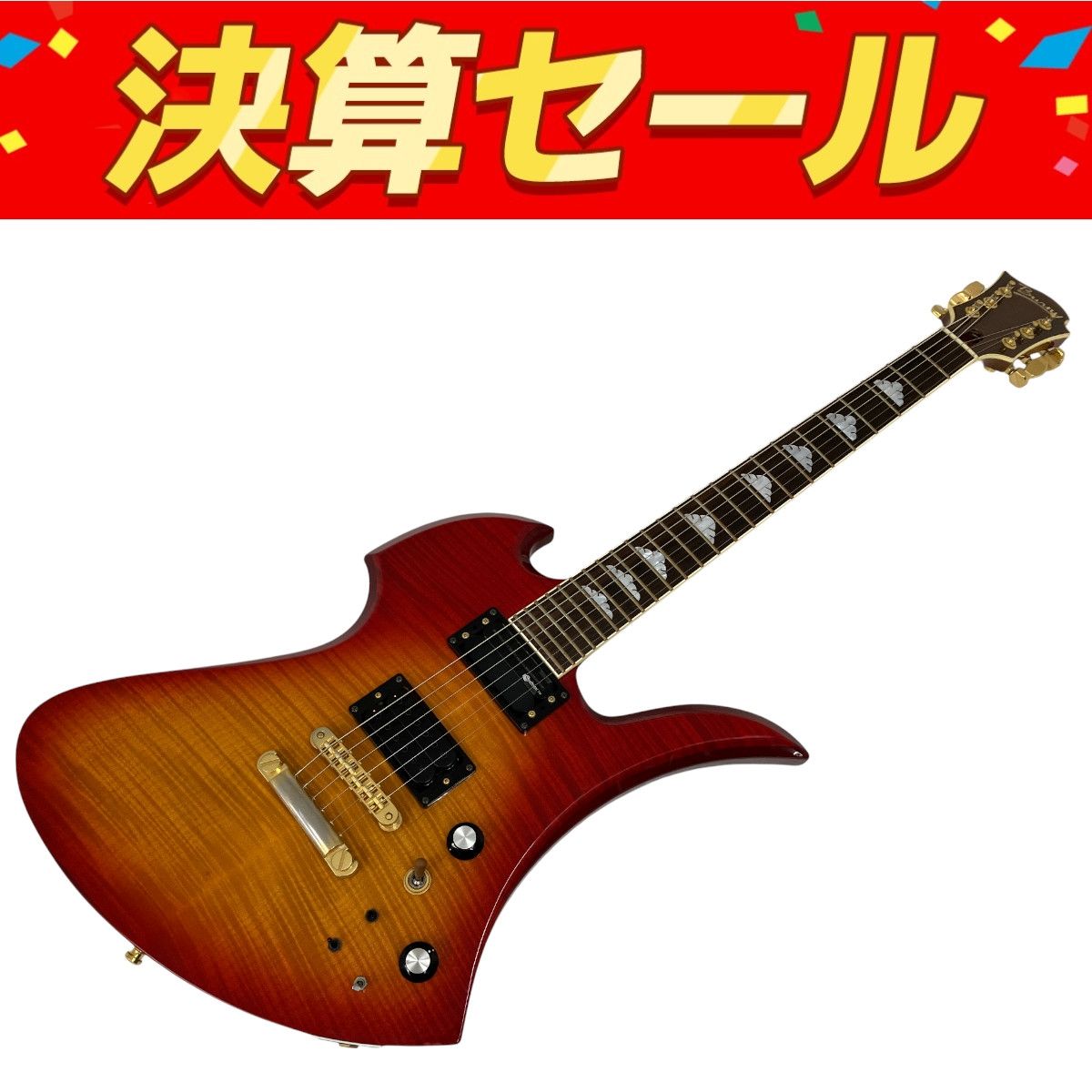 X JAPAN hideモデル Burnyチェリーサンバースト ボディのみ