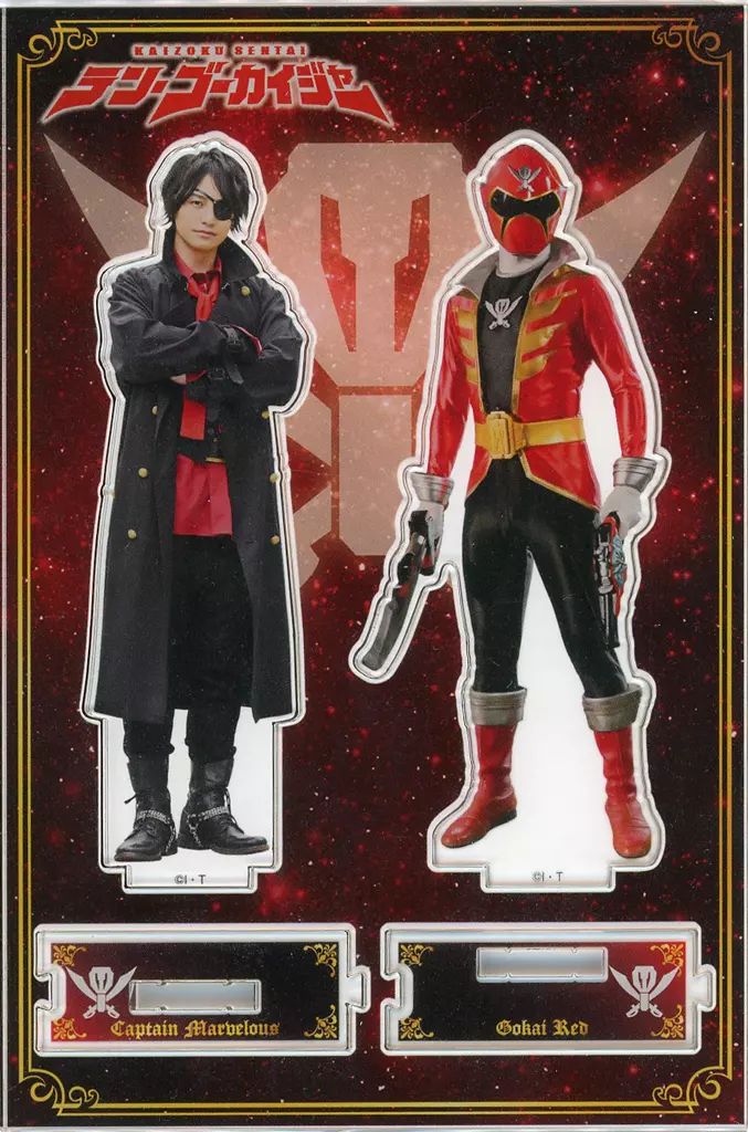 海賊戦隊ゴーカイジャー ツインアクリルスタンド マーベラス ジョー