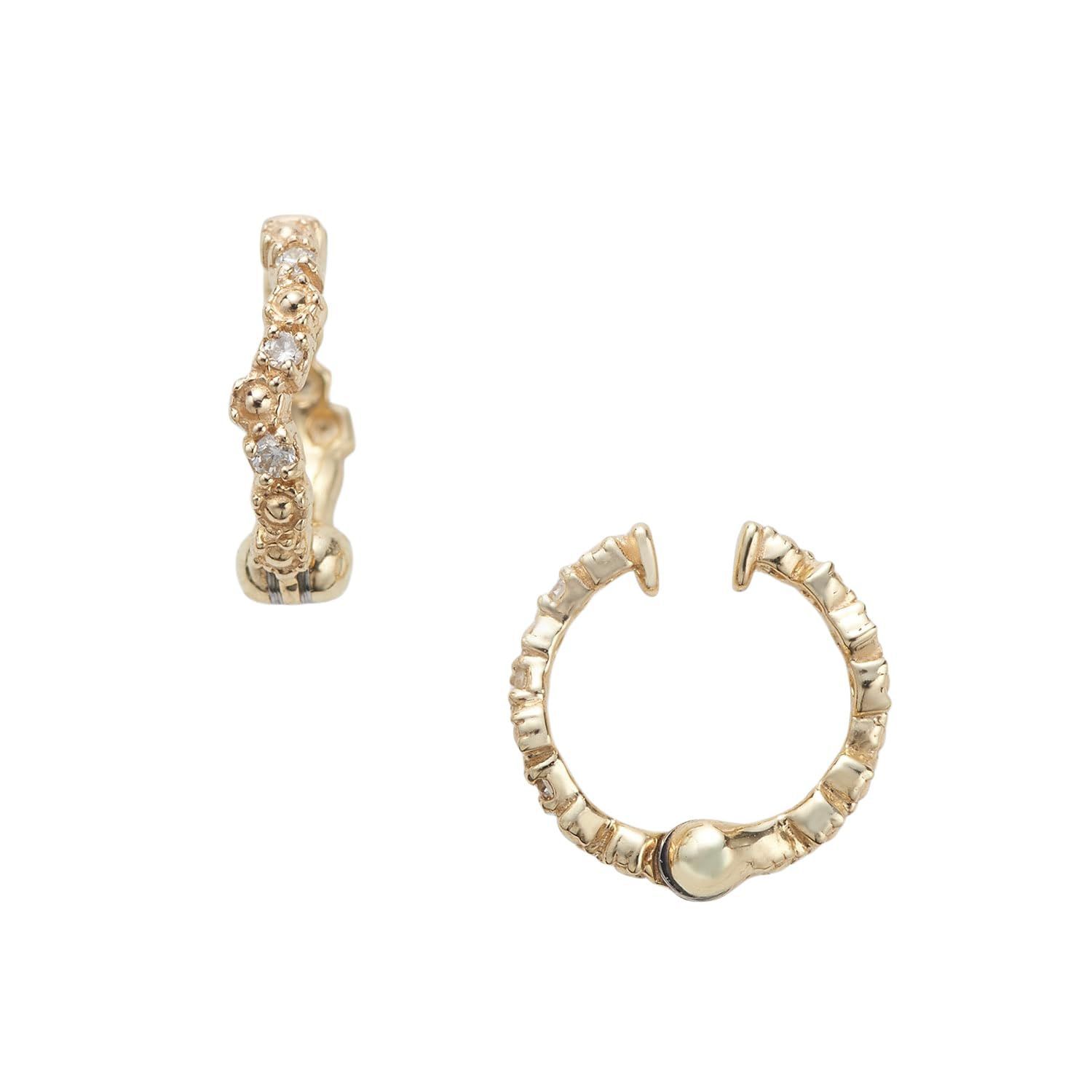 在庫セール 1017211300208999 K10ゴールドイヤリング ピアリング agete アガット