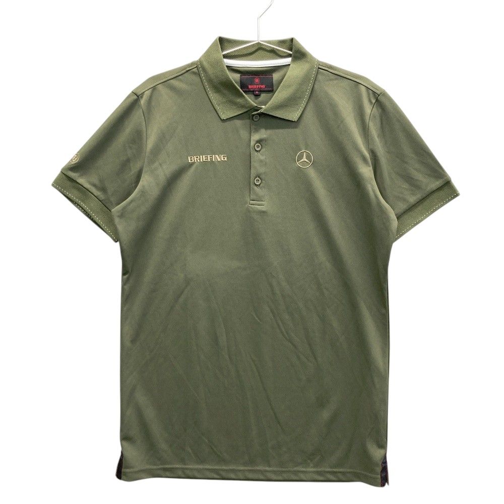 ブリーフィング　Mercedes-Benz ポロシャツM サイズ：M BRIEFING GOLF ブリーフィング ×Mercedes Benz 半袖