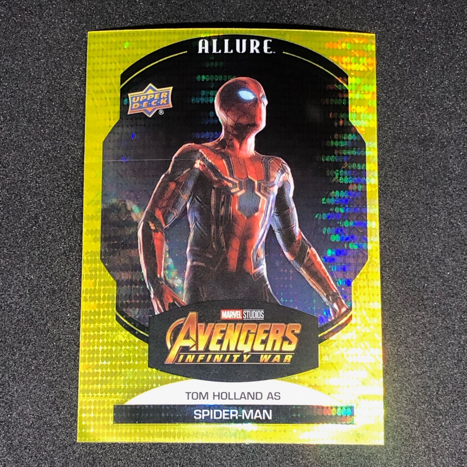upper deck トム ホランド スパイダーマン 直筆サイン スパイダーマン トムホランド 直筆サイン marvel upper deck