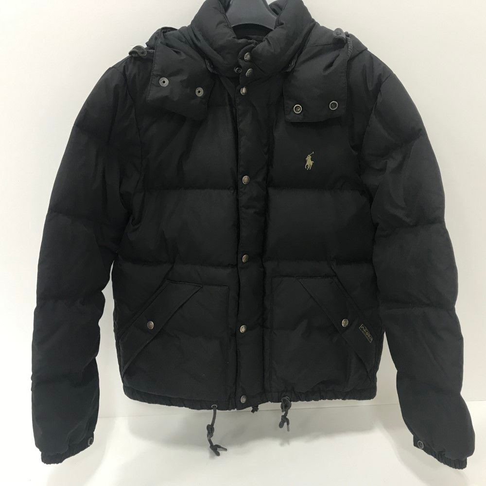 07w17403 POLO RALPH LAUREN ポロ　ラルフローレン　黒　ブラック  ダウンジャケット  【中古品】